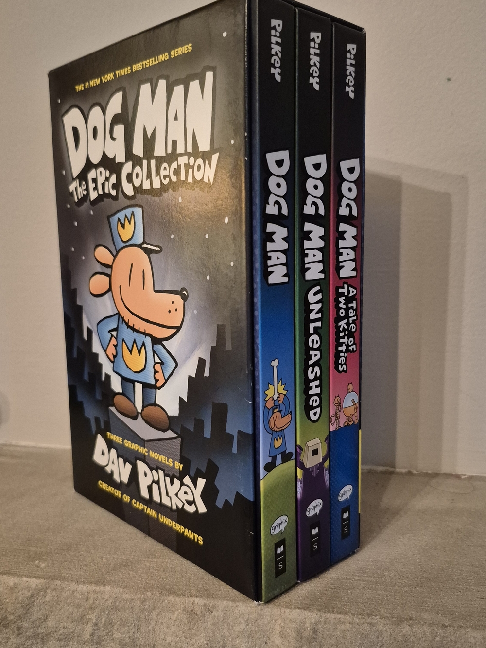 Dog Man The Epic Collection by Dav Pilkey - Black Box Set